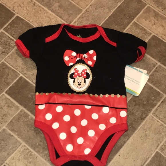 Nwt Disney Baby Girl Minnie Mouse Outfit